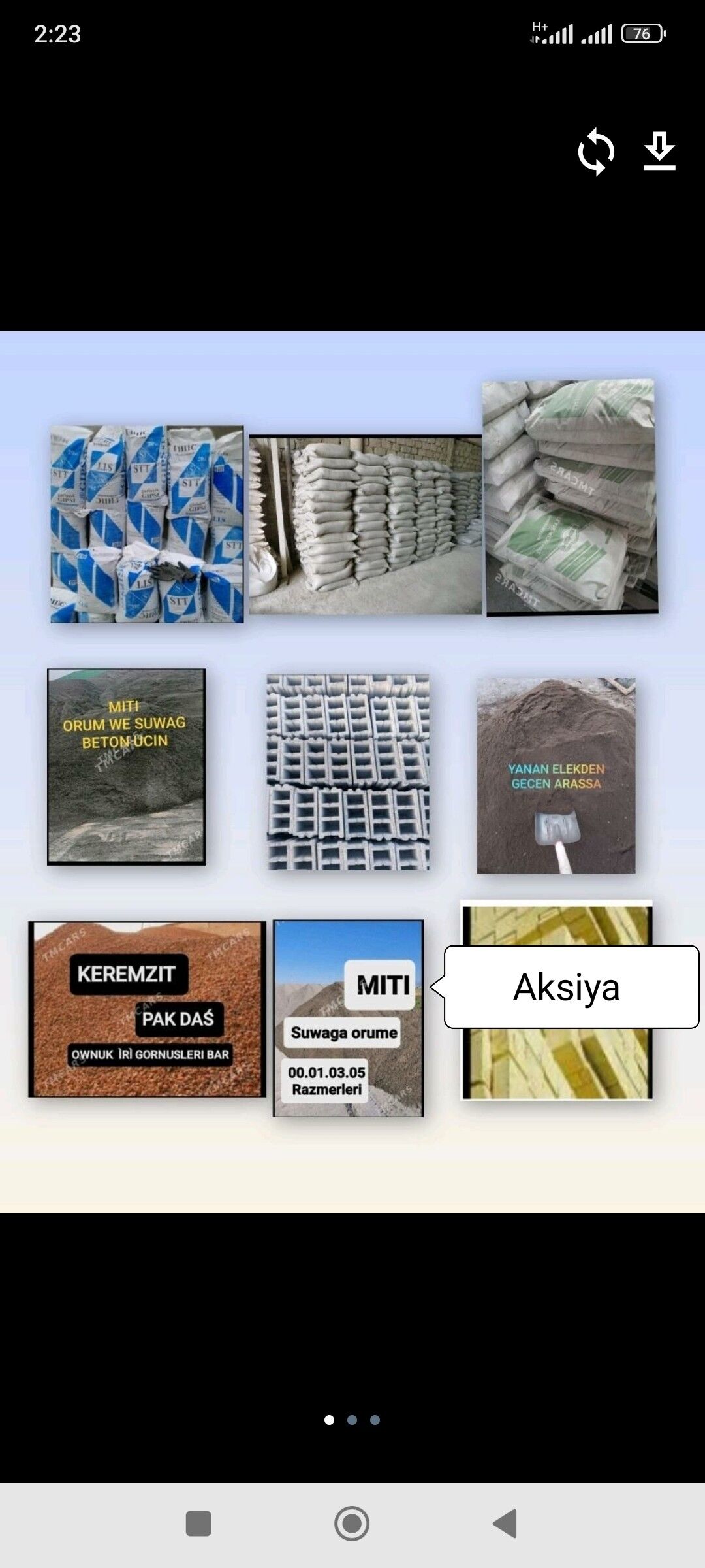 toprak miti sement kerpiç myty - Ашхабад - img 3