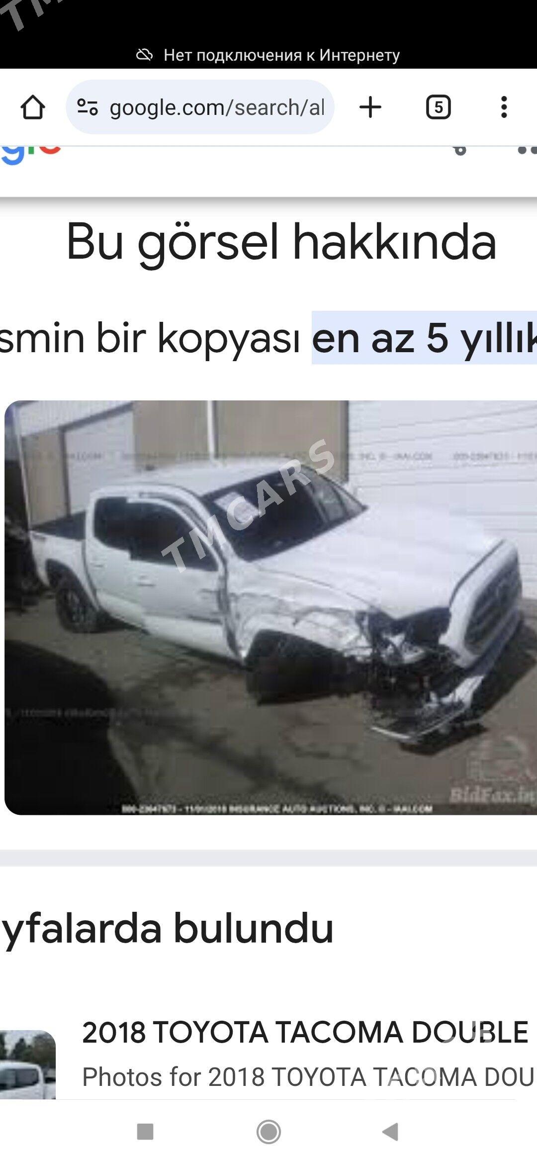 Toyota Tacoma Xtra 2017 - 370 000 TMT - Ашхабад - img 7