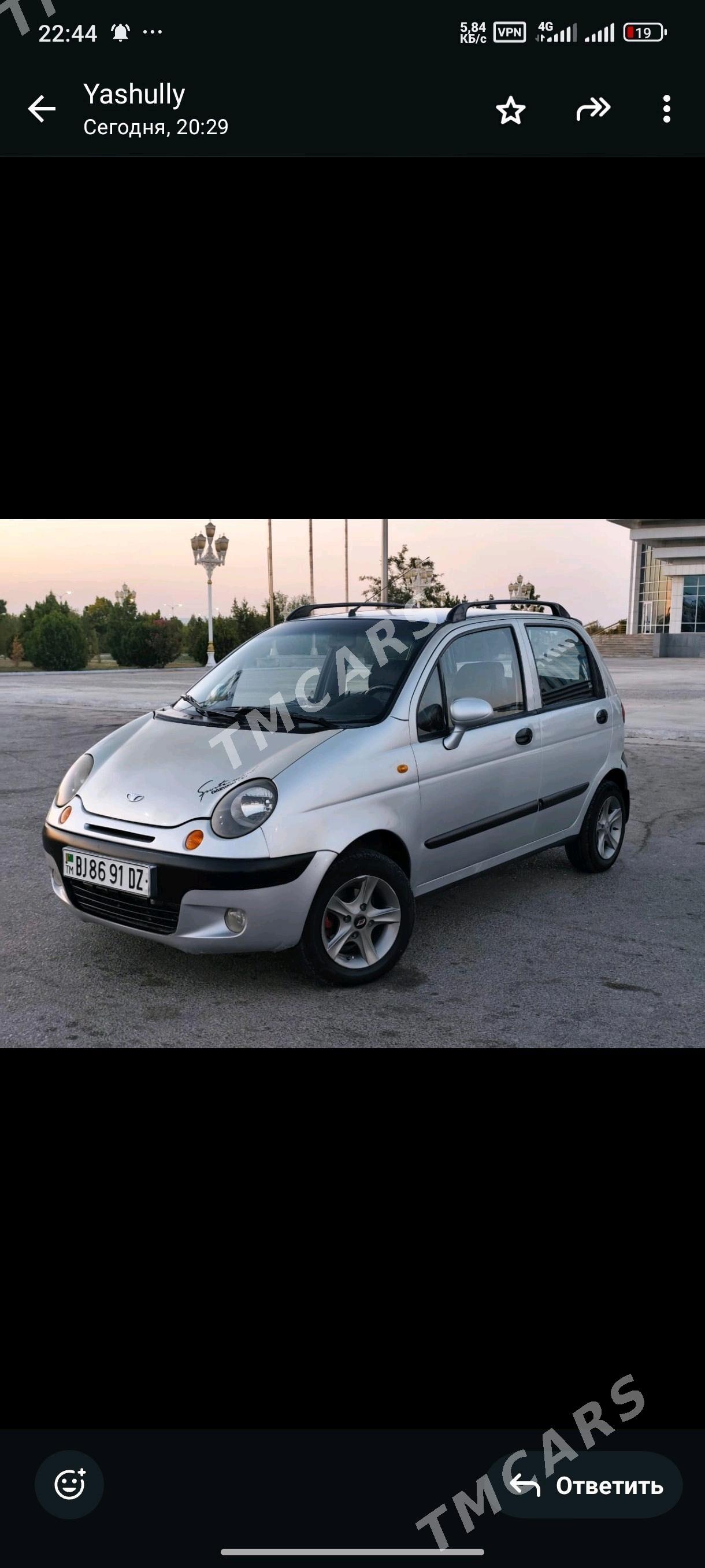 Daewoo Matiz 2004 - 42 000 TMT - Дашогуз - img 5