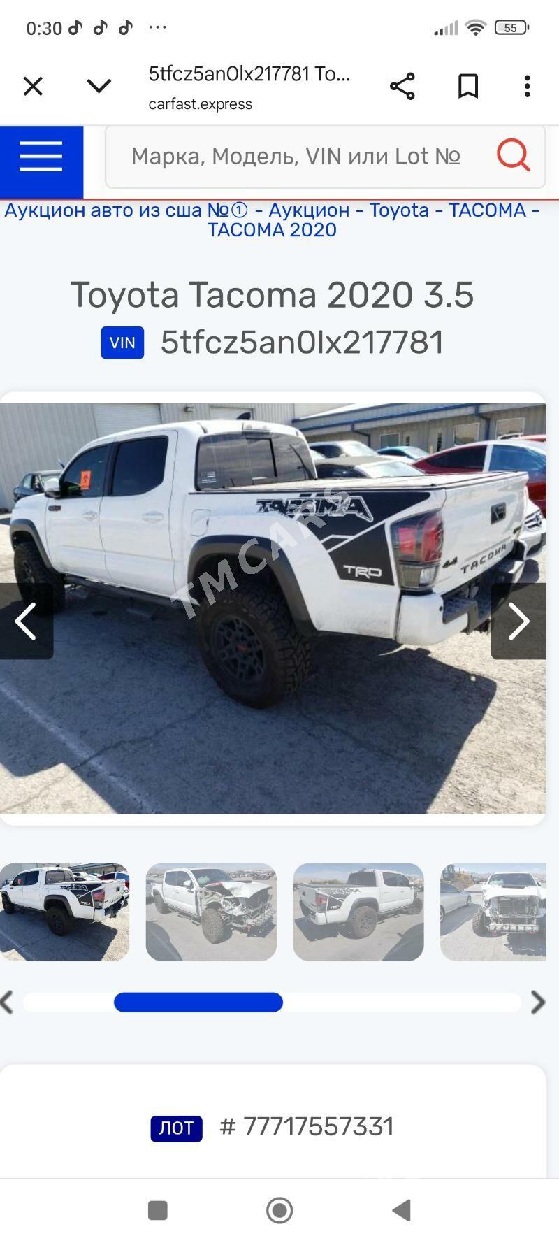 Toyota Tacoma 2020 - 470 000 TMT - Сакарчага - img 9