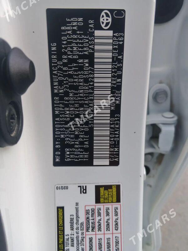 Toyota Corolla 2020 - 250 000 TMT - Balkanabat - img 2
