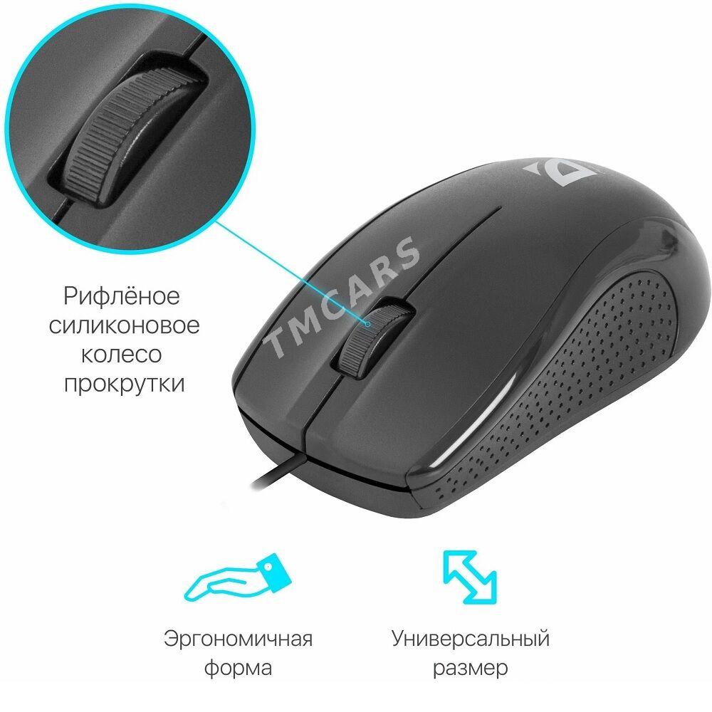 Мышь проводная Defender Optimum MB-160 - Ашхабад - img 2