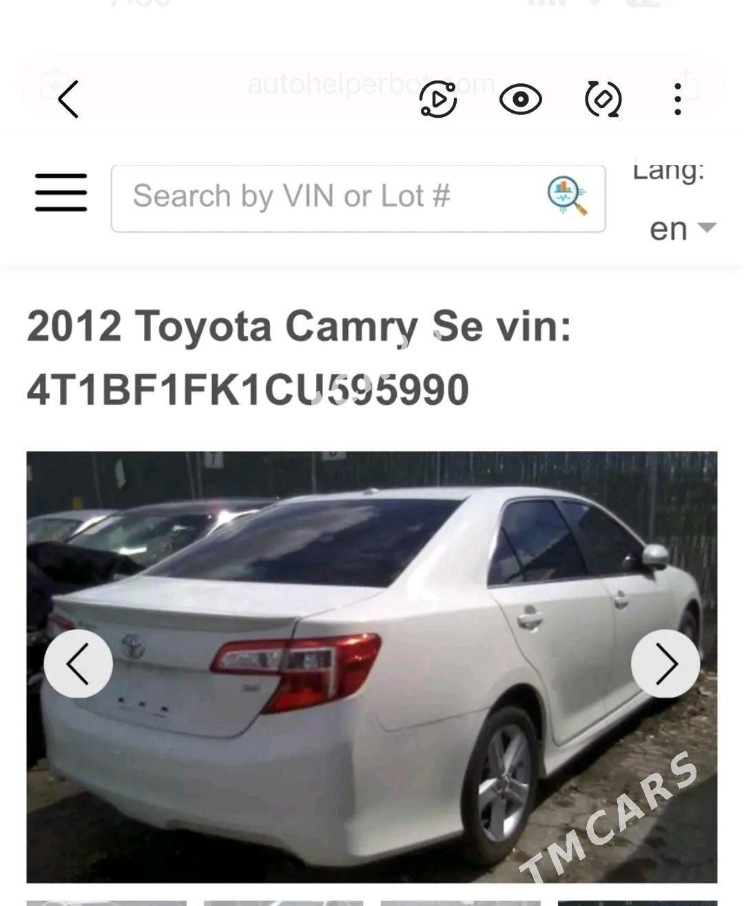 Toyota Camry 2012 - 235 000 TMT - Aşgabat - img 2