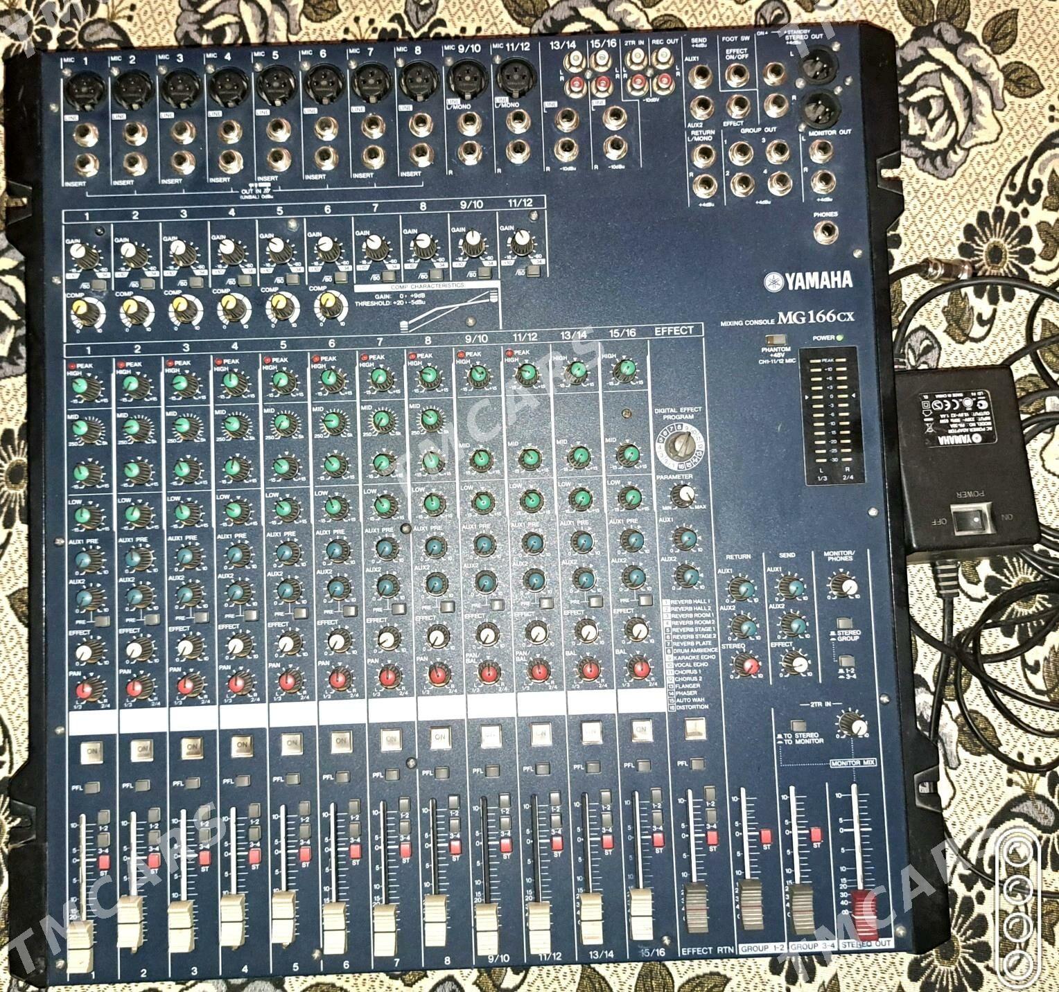 yamaha pult MG 166cх. - Теджен - img 2