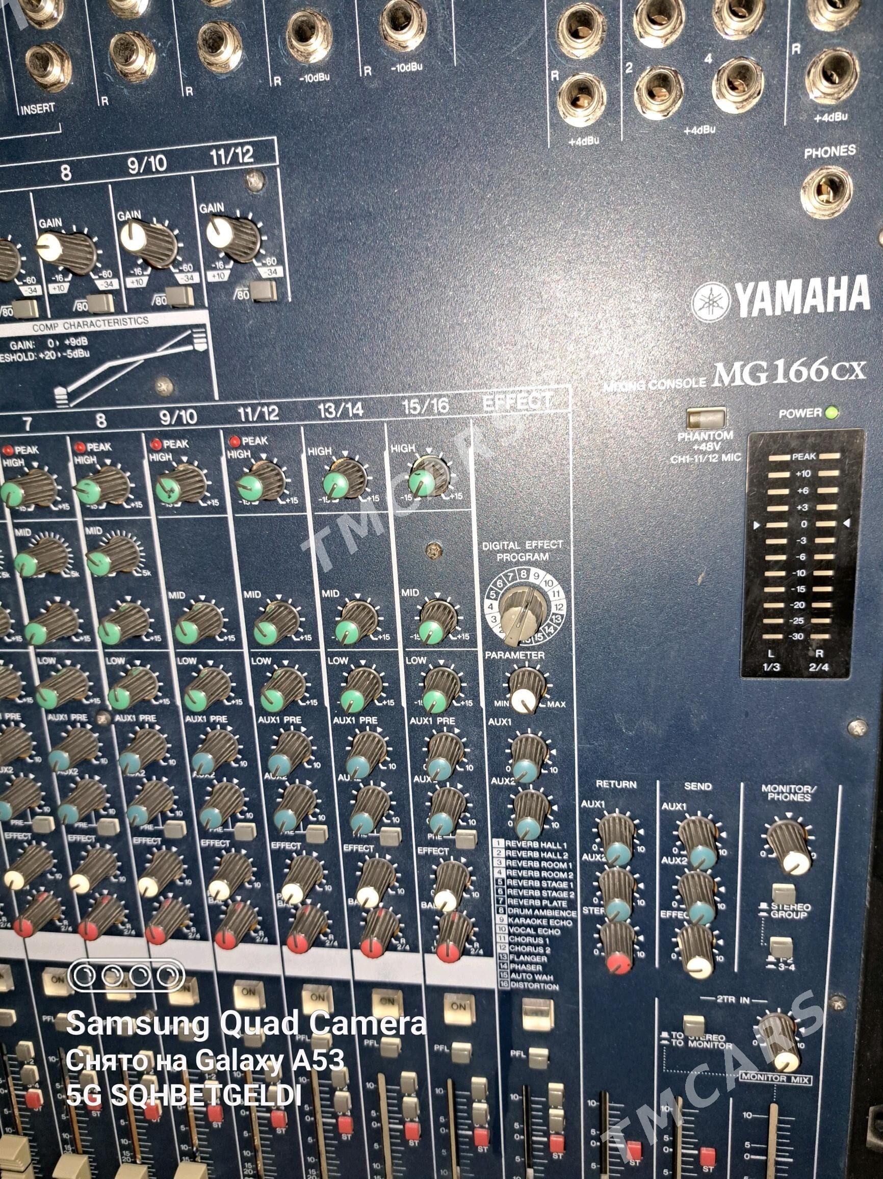 yamaha pult MG 166cх. - Теджен - img 3