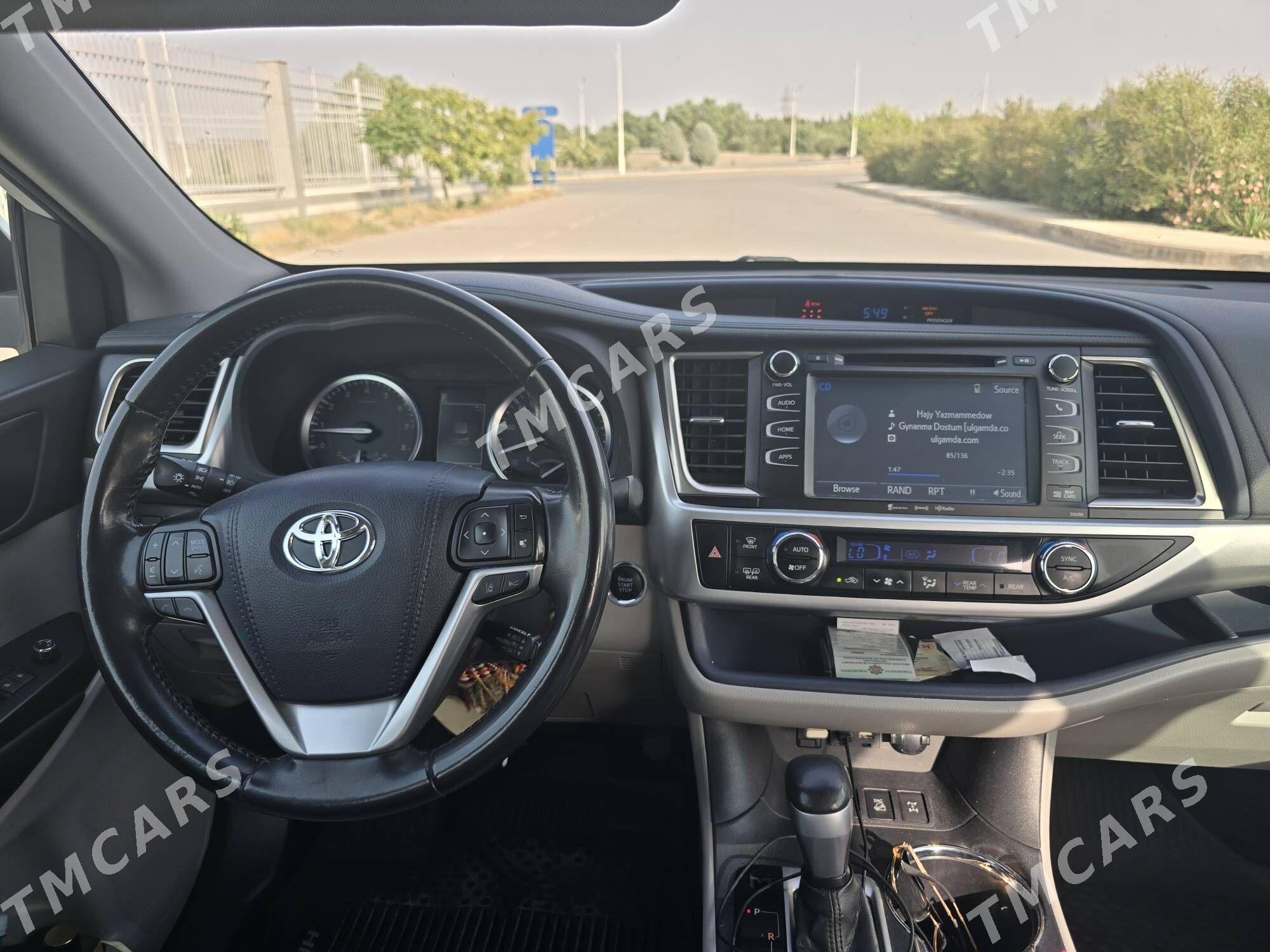 Toyota Highlander 2019 - 420 000 TMT - Ашхабад - img 5