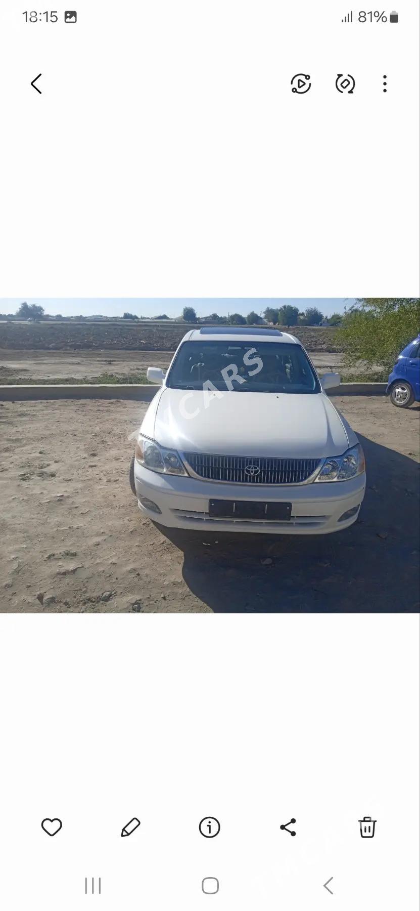 Toyota Avalon 2002 - 180 000 TMT - Кёнеургенч - img 2