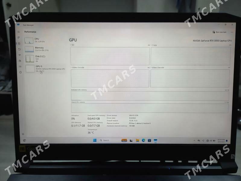 Acer Nitro 5 GeForce RTX 3050 - Aşgabat - img 10