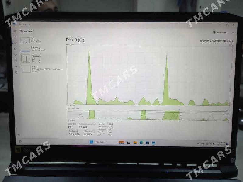 Acer Nitro 5 GeForce RTX 3050 - Aşgabat - img 8