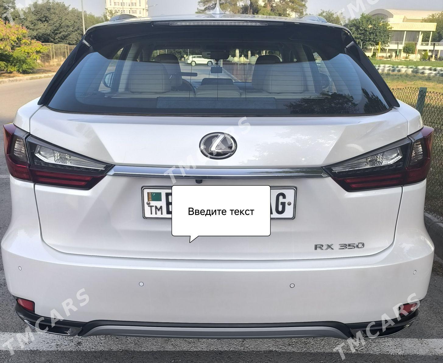 Lexus RX 350 2019 - 520 000 TMT - Ашхабад - img 9