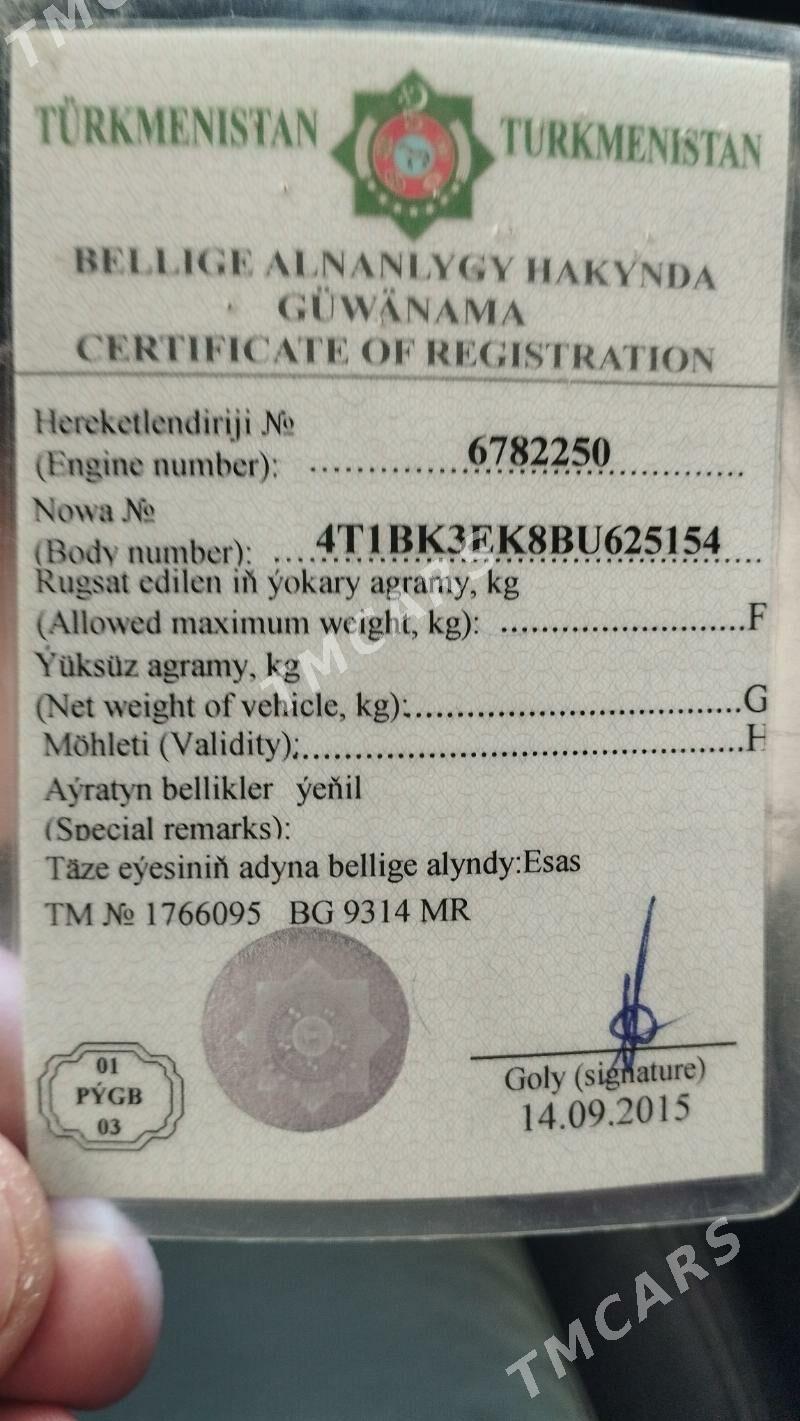 Toyota Camry 2011 - 240 000 TMT - Mary - img 5