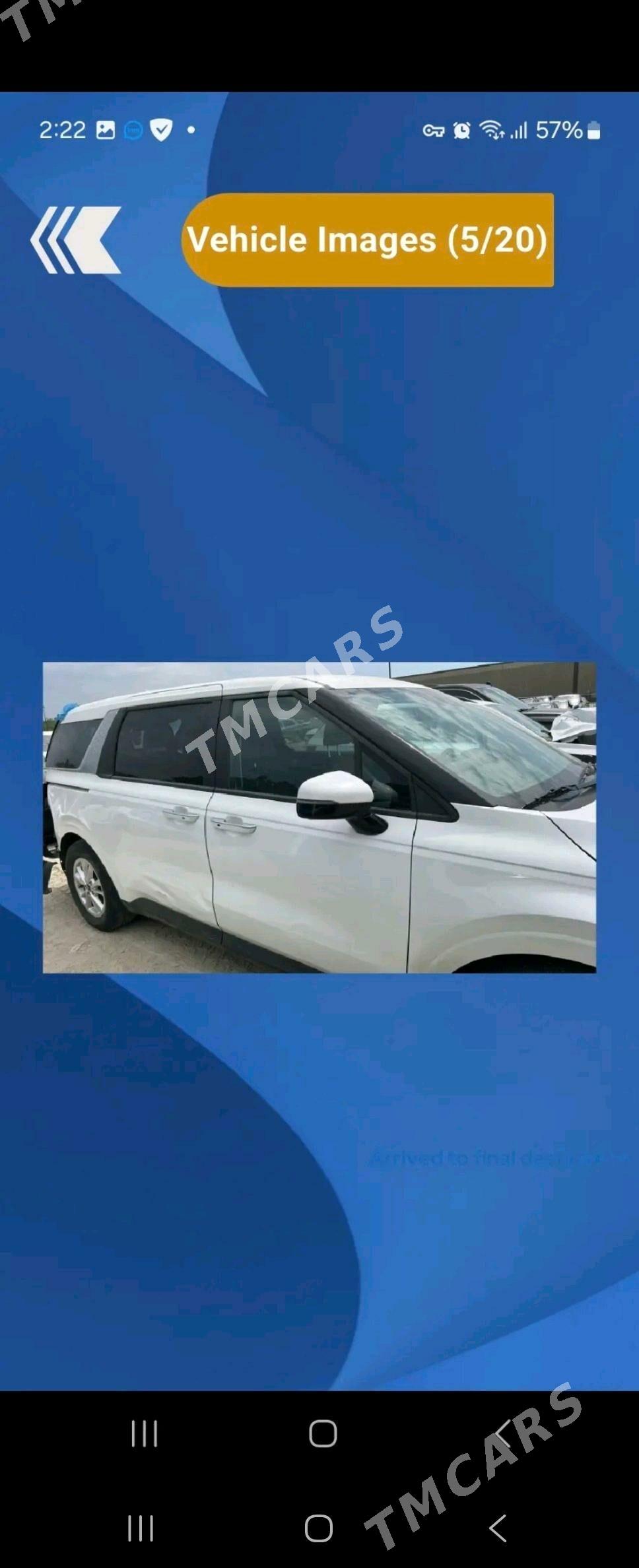 Kia Carnival 2022 - 460 000 TMT - Ашхабад - img 6