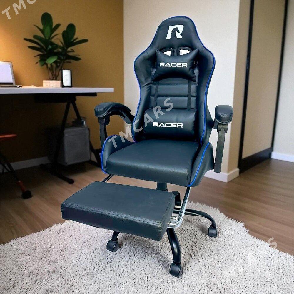 Игровое кресло по смешной цене Racer Mustang Black - Aşgabat - img 1