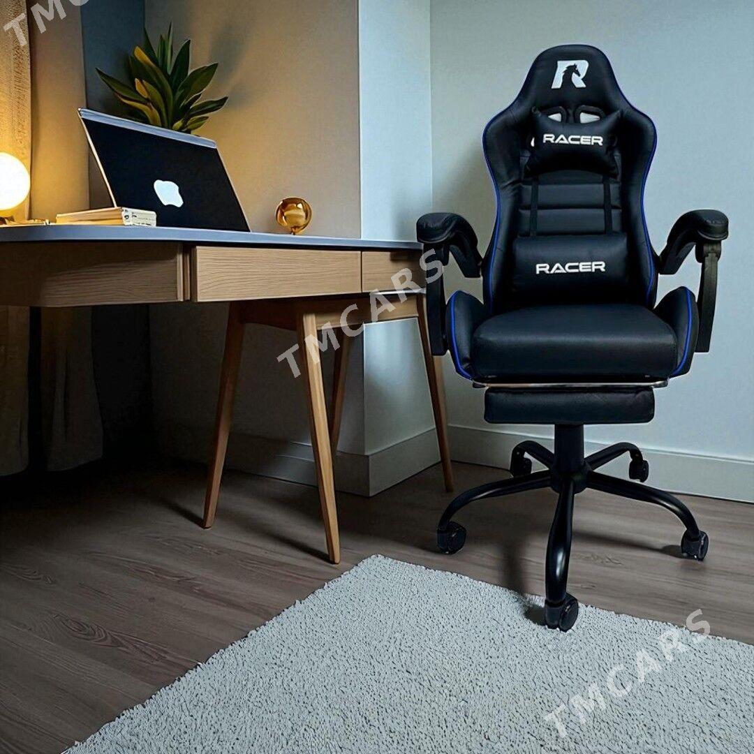Игровое кресло по смешной цене Racer Mustang Black - Aşgabat - img 2
