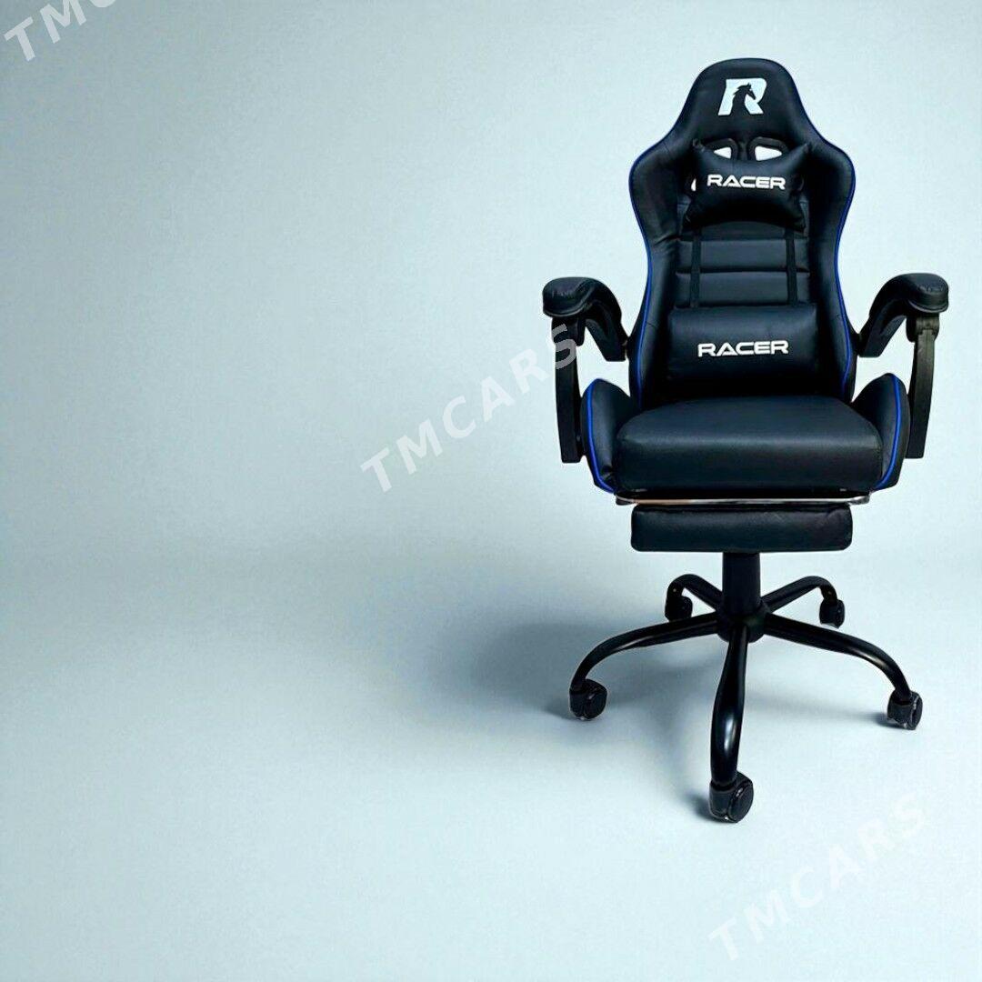 Игровое кресло по смешной цене Racer Mustang Black - Aşgabat - img 6