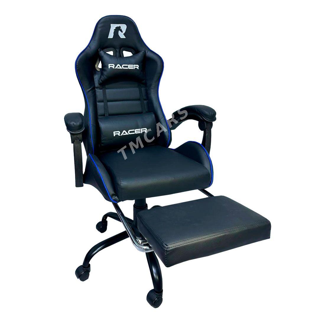 Игровое кресло по смешной цене Racer Mustang Black - Aşgabat - img 9