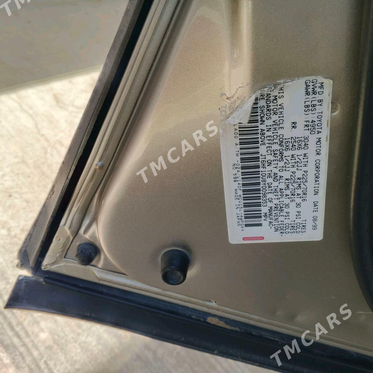 Lexus RX 300 2000 - 165 000 TMT - Халач - img 8