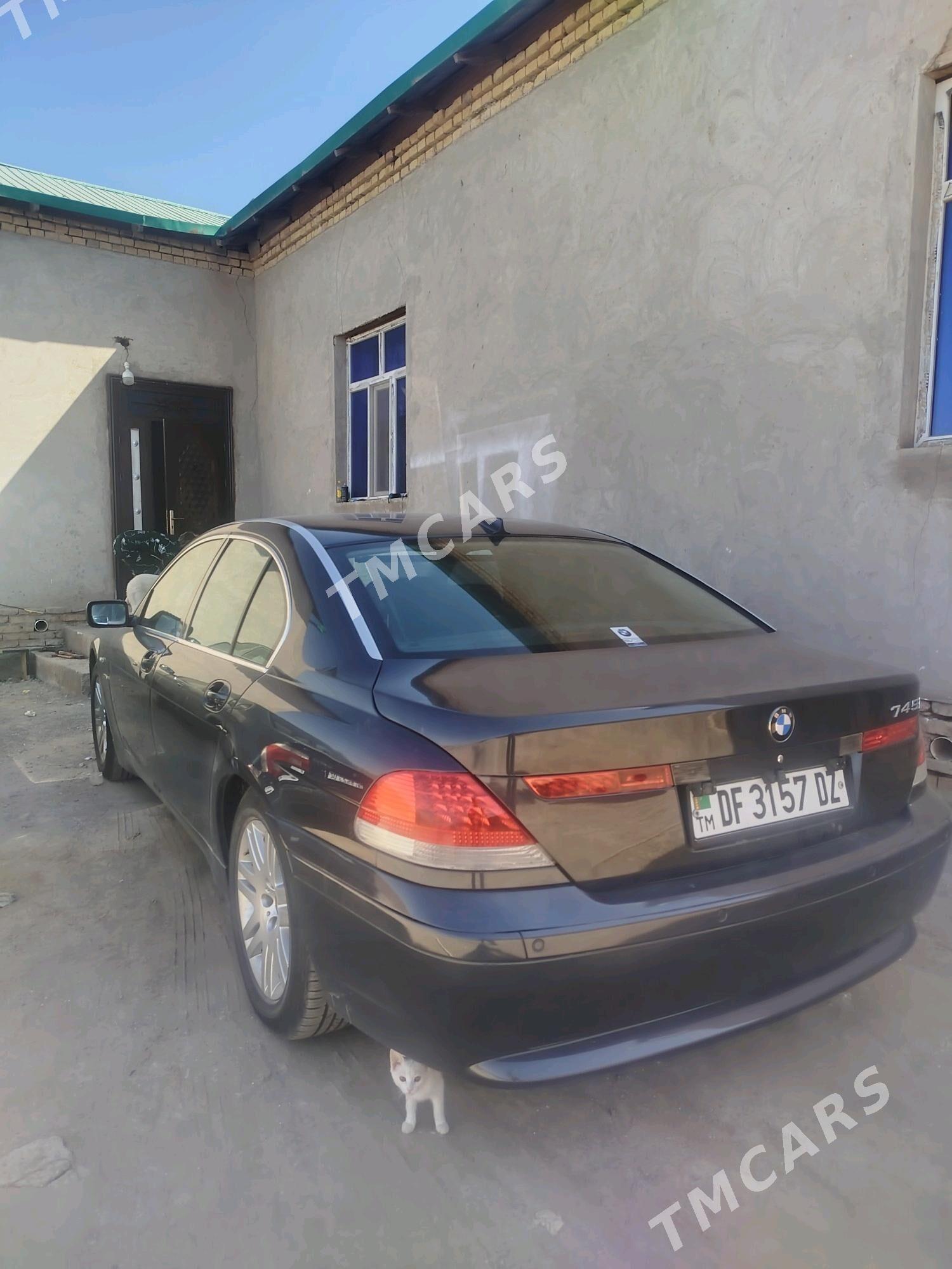 BMW 745 2002 - 135 000 TMT - Daşoguz - img 2
