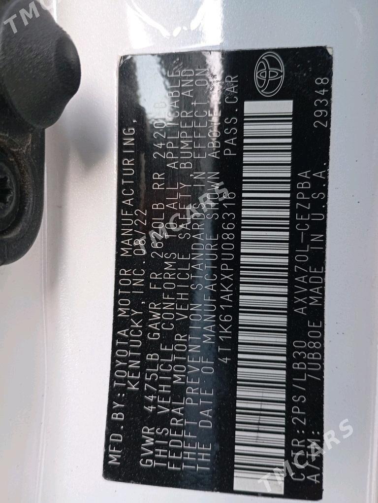 Toyota Camry 2022 - 430 000 TMT - Aşgabat - img 3