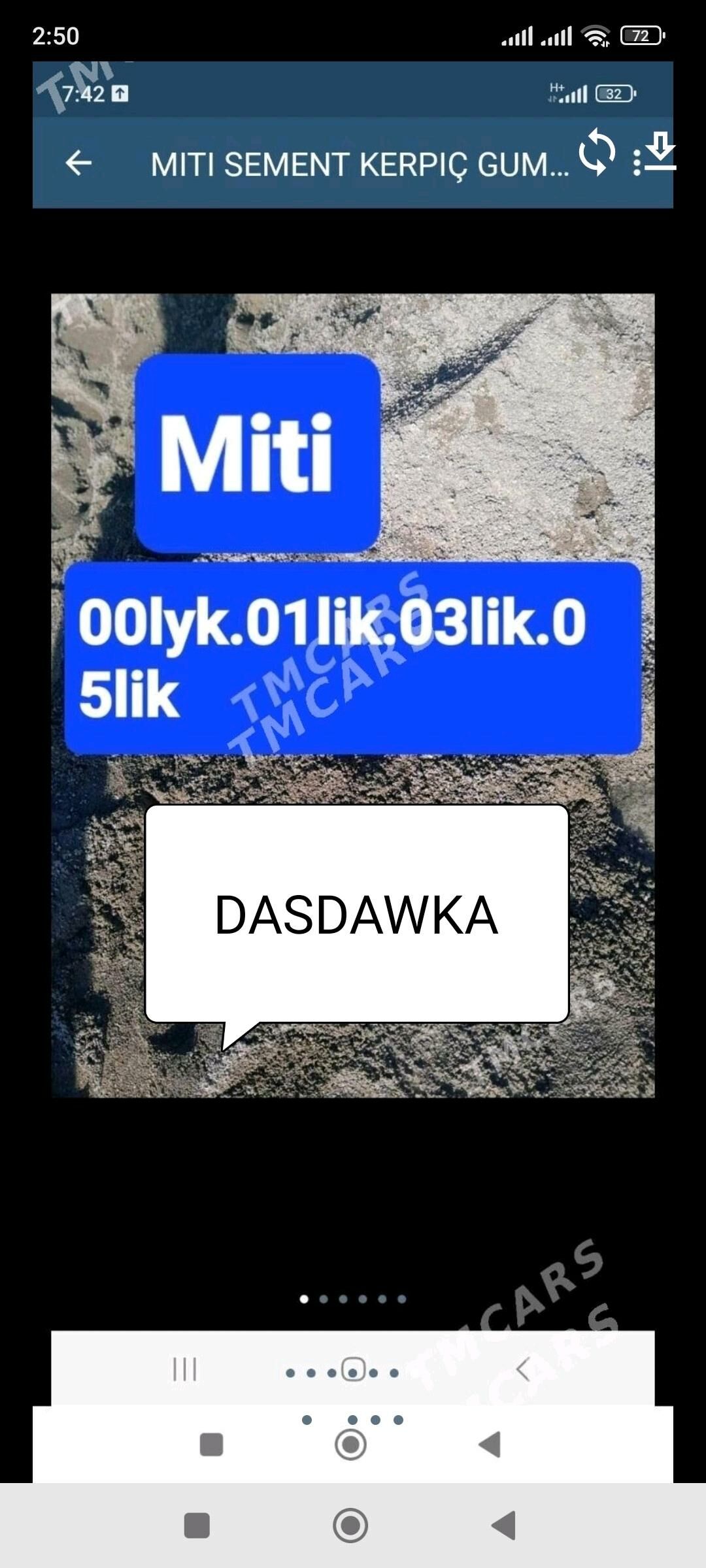 miti sement kerpiç myty şeben - Ашхабад - img 2