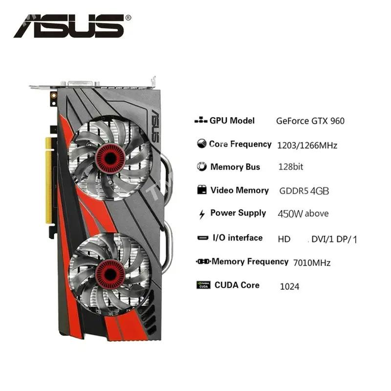 GTX 960 4 gb Asus - Türkmenabat - img 2