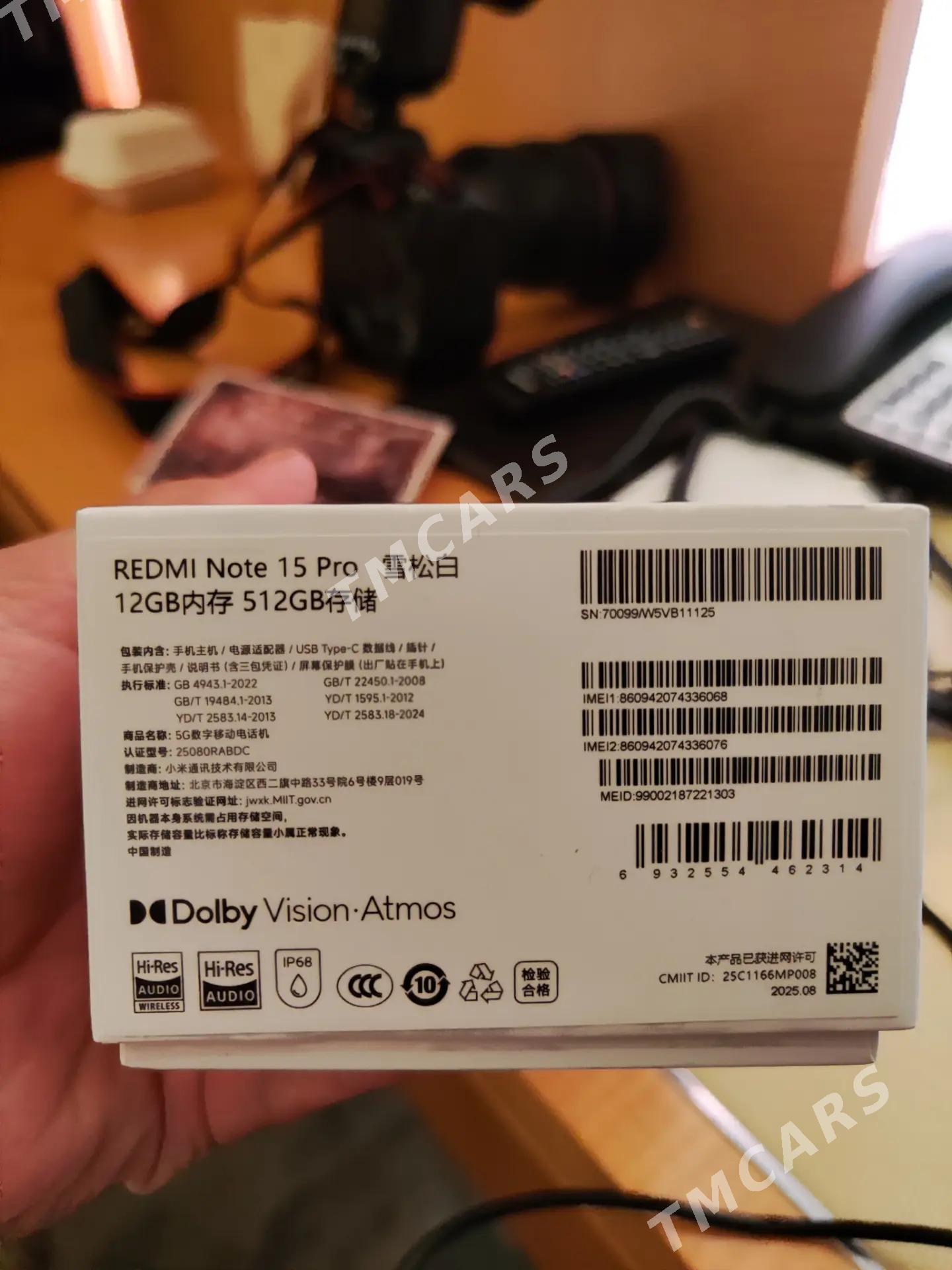 redmi note 15 pro - Büzmeýin - img 2