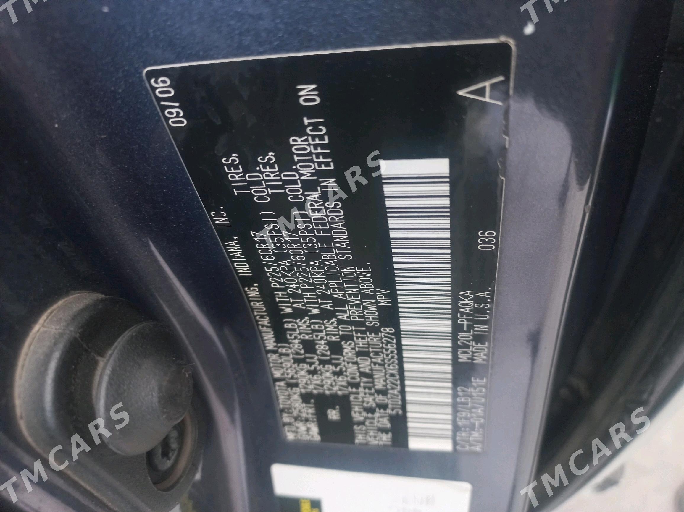 Toyota Sienna 2006 - 240 000 TMT - Türkmenabat - img 2