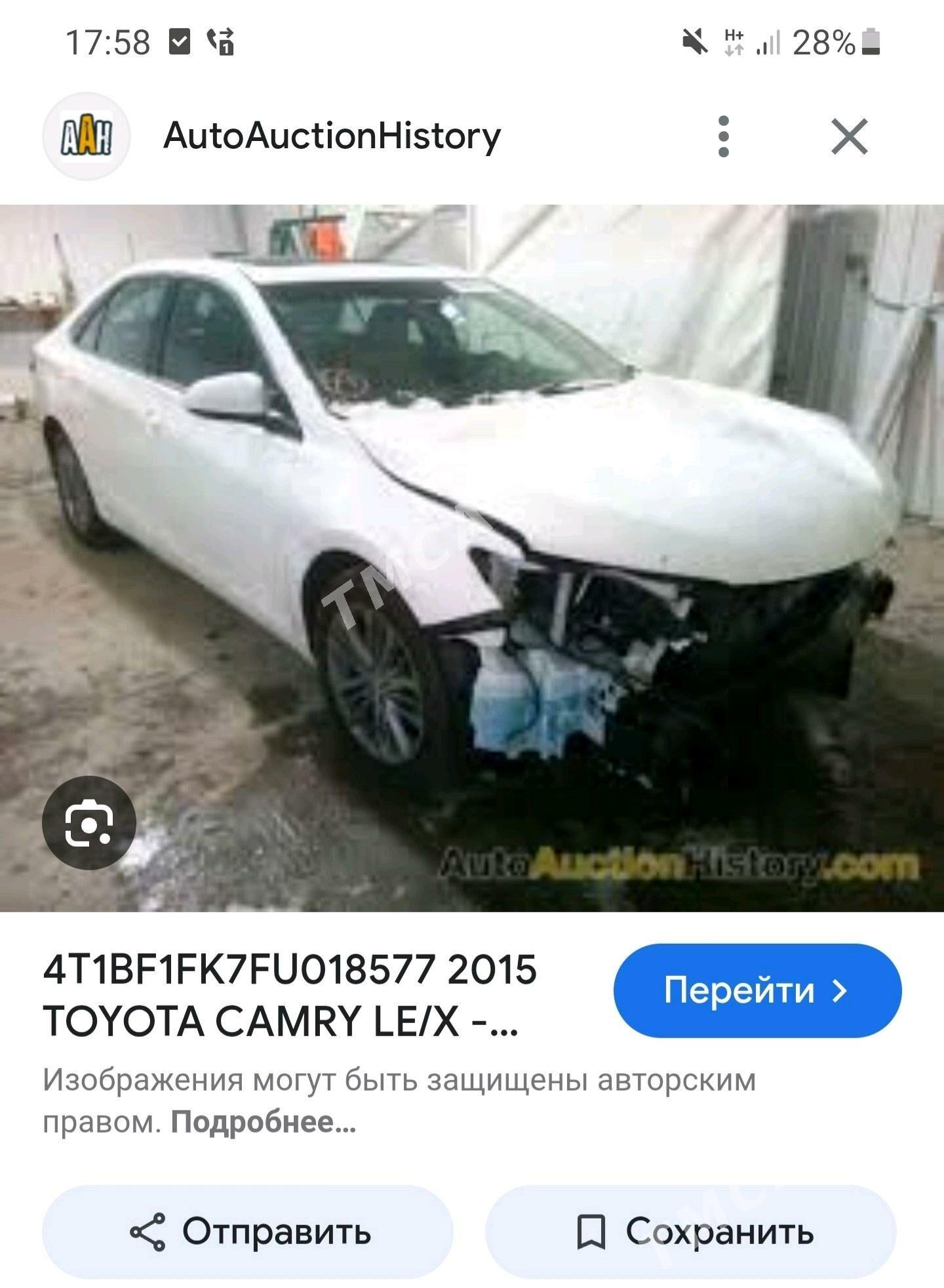 Toyota Camry 2015 - 280 000 TMT - Aşgabat - img 3