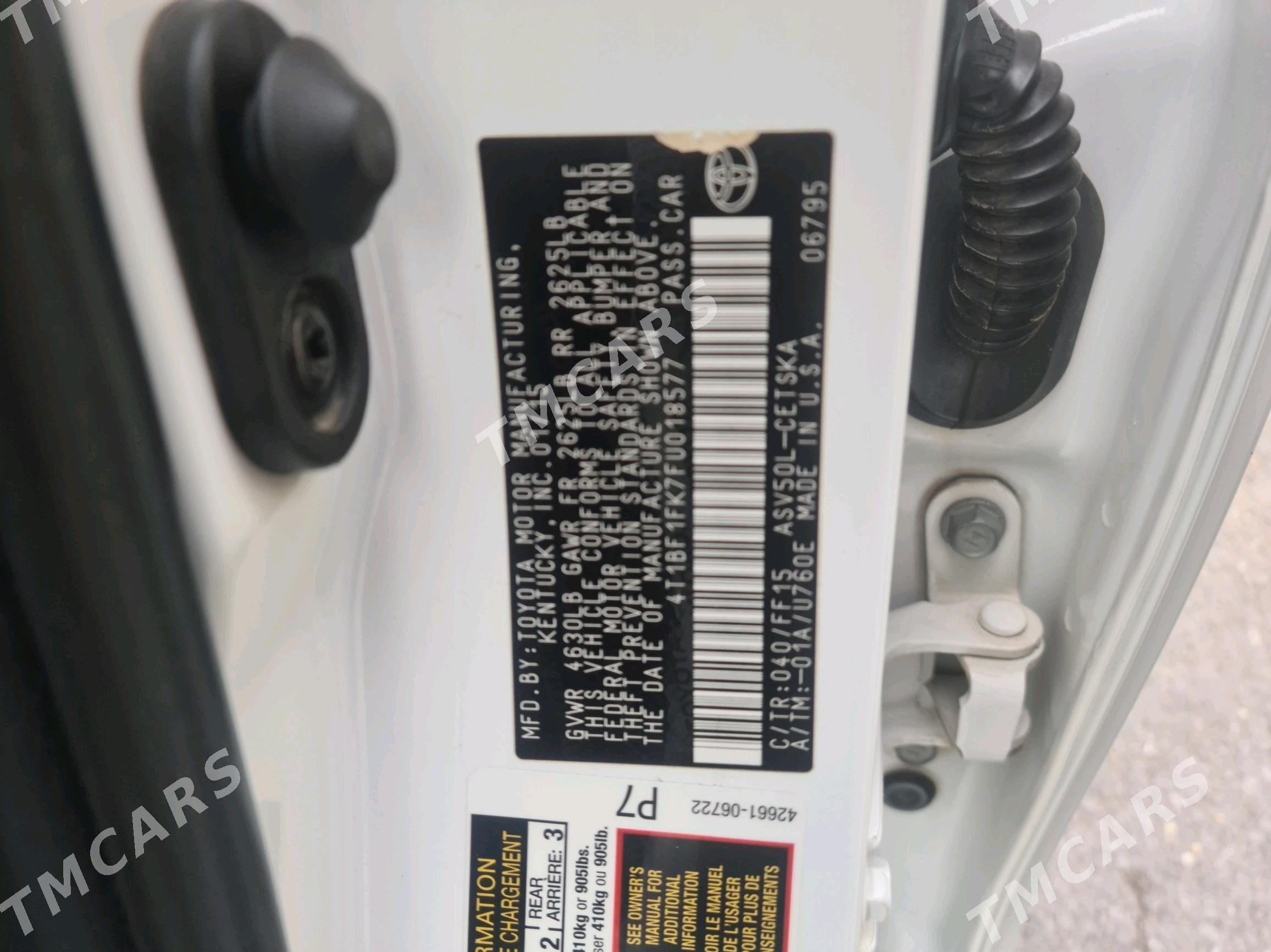 Toyota Camry 2015 - 280 000 TMT - Aşgabat - img 5