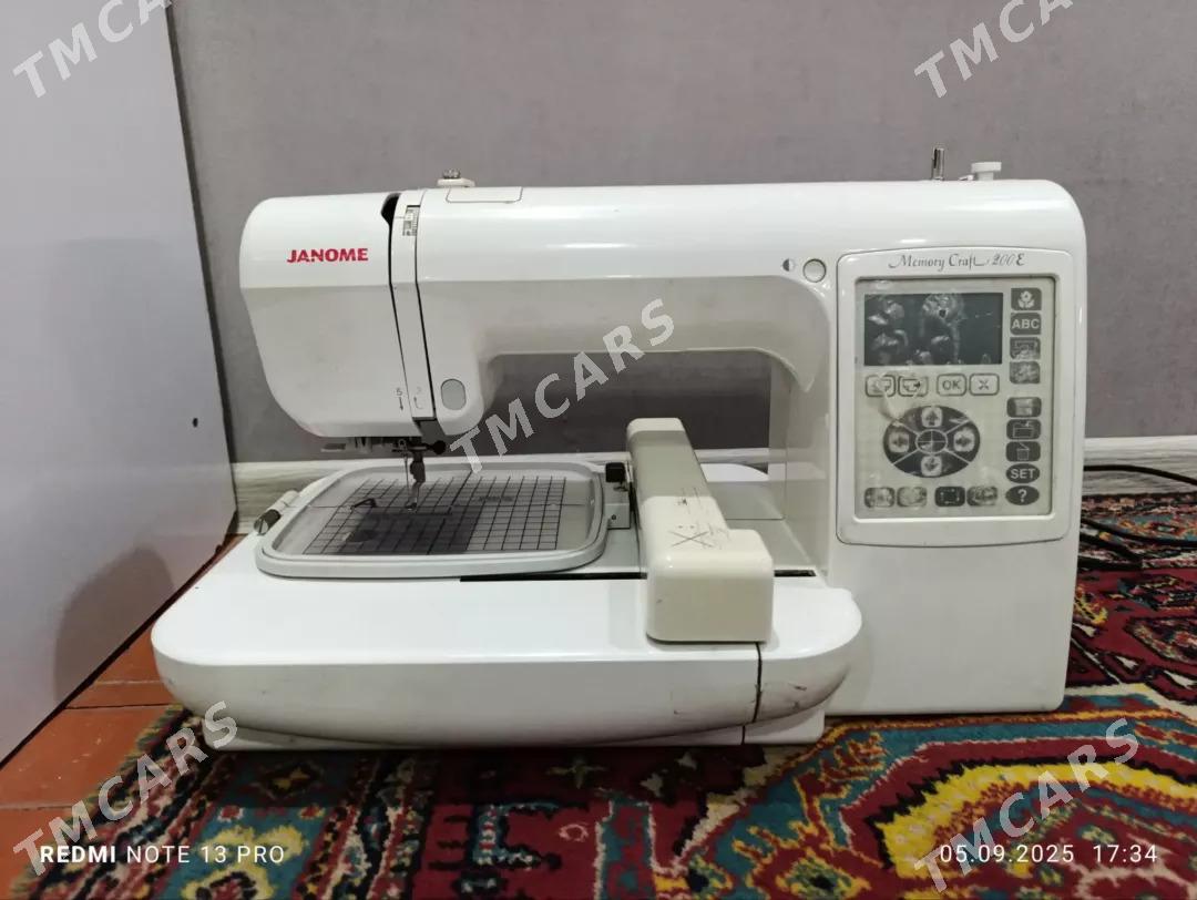Janome 250 yaka maşyn 1 iñňe - Mary - img 2