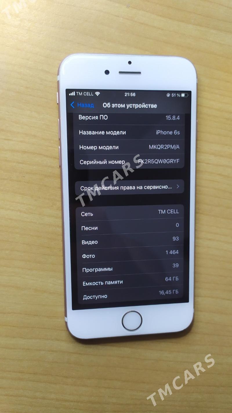 Apple iPhone 6s 64Gb - 14-nji tapgyr (Sowhozny köç) - img 8