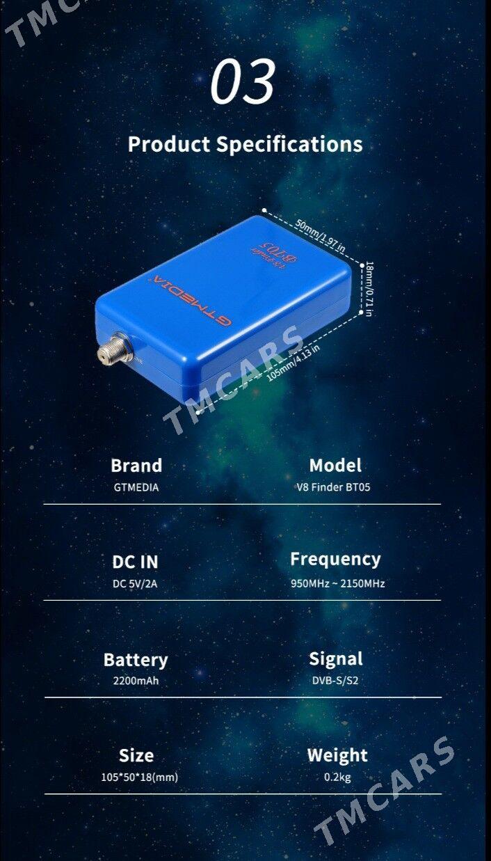 SATFINDER GTMEDIA V8 BT05 - Mary - img 6