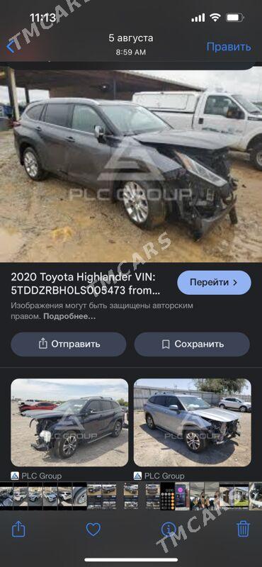Toyota Highlander 2020 - 515 000 TMT - Mary - img 8