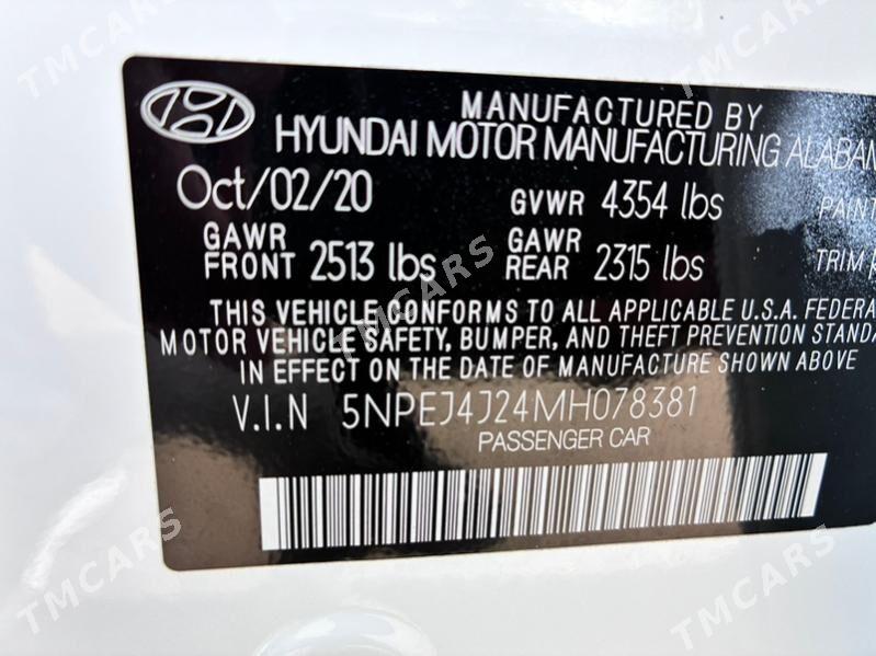 Hyundai Sonata 2020 - 310 000 TMT - Aşgabat - img 2