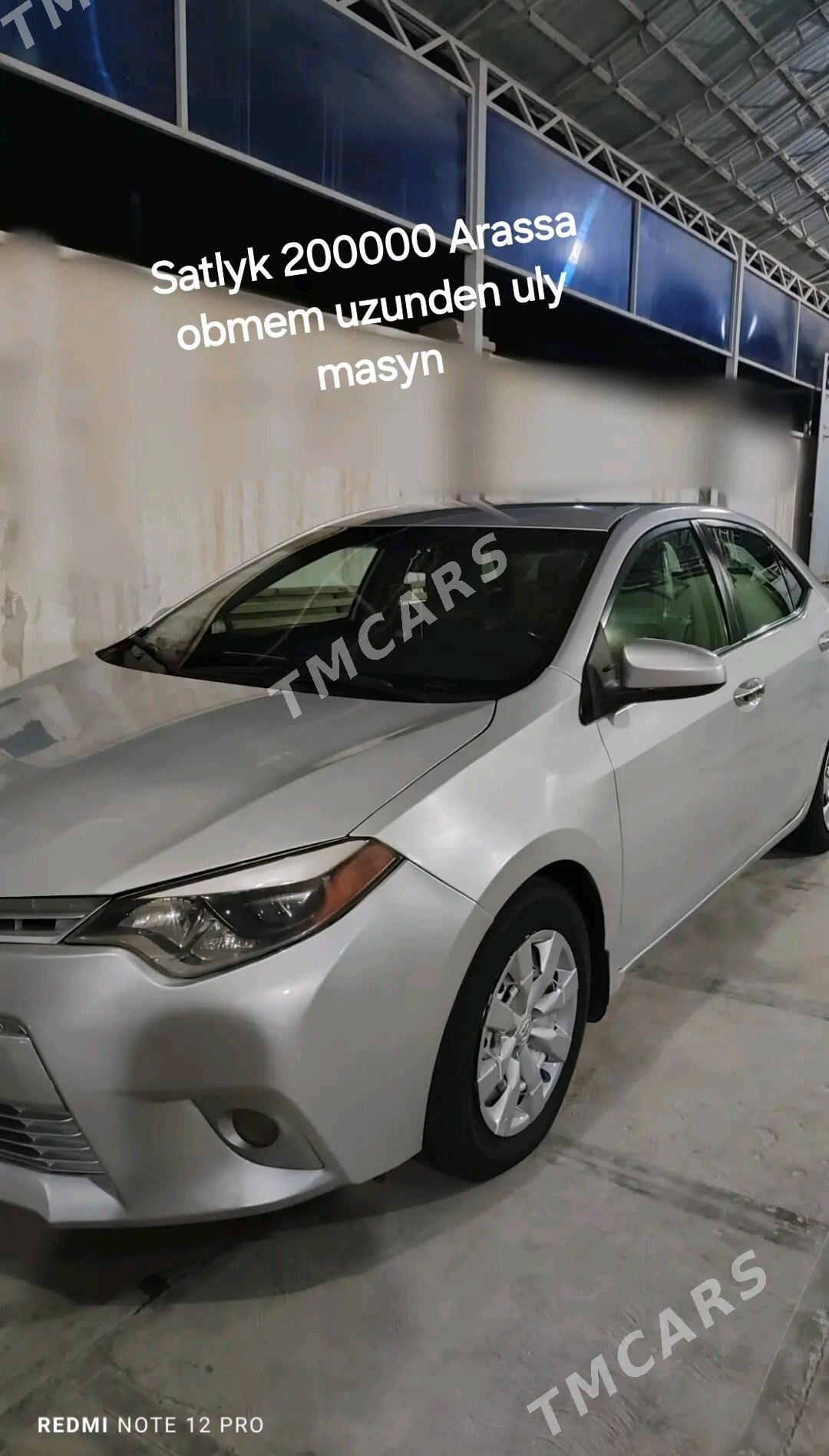 Toyota Corolla 2015 - 200 000 TMT - Мары - img 3