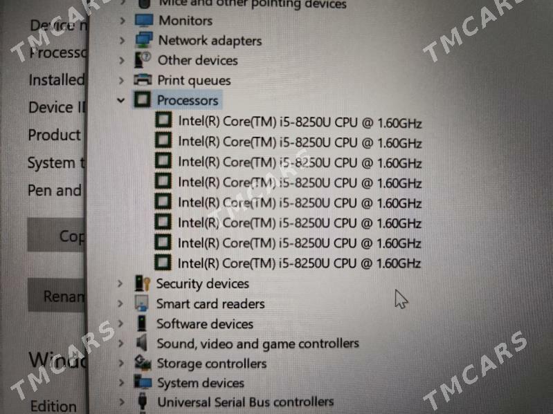 ноутбук noutbuk Dell 8TH gen - Türkmenabat - img 3