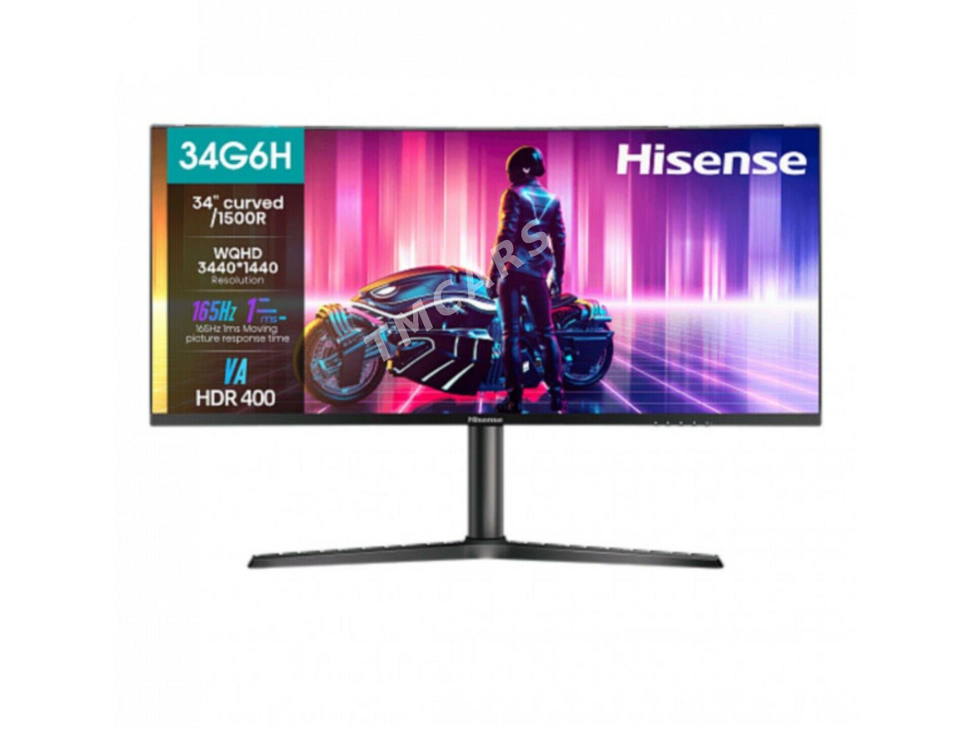 34" 165" Hisense GAMING - Aşgabat - img 2