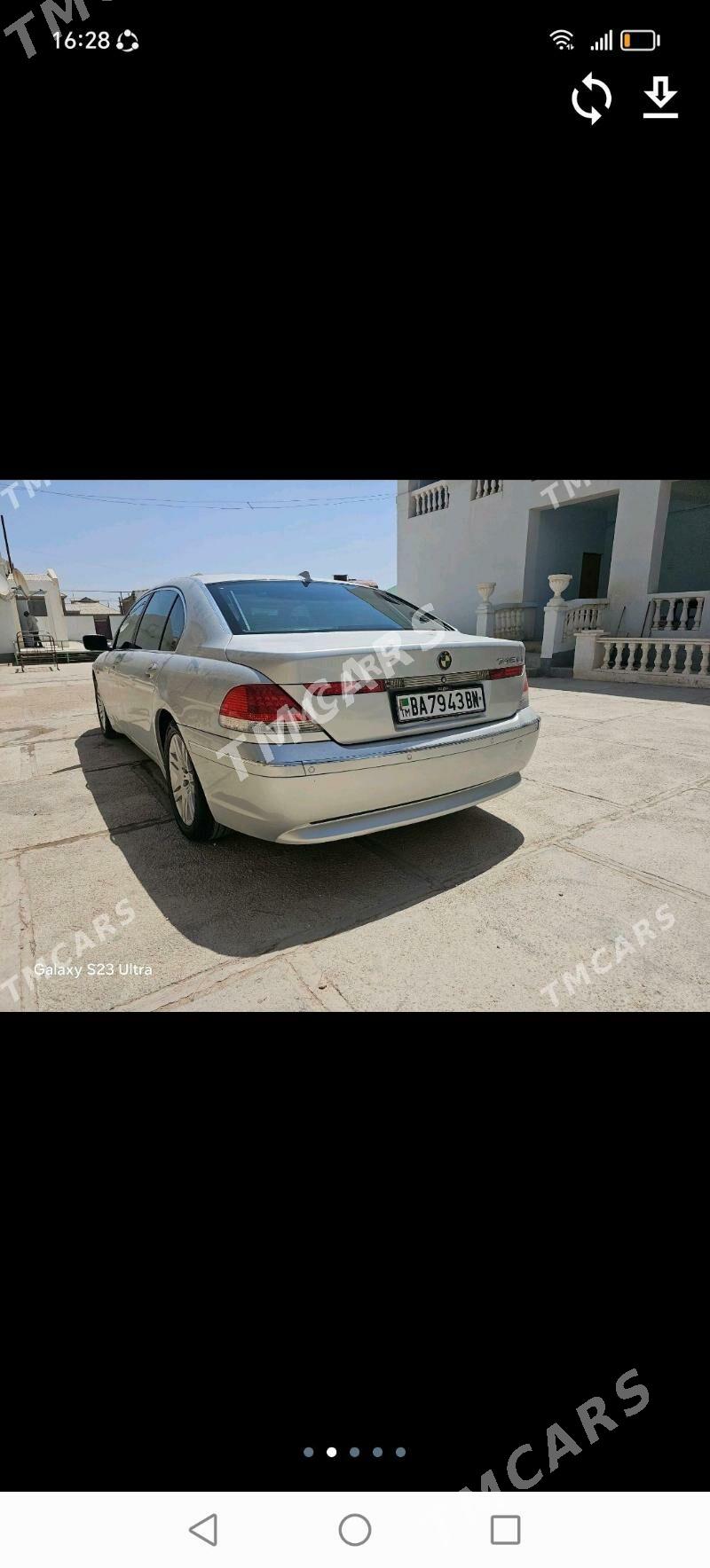 BMW 745 2002 - 115 000 TMT - Balkanabat - img 3