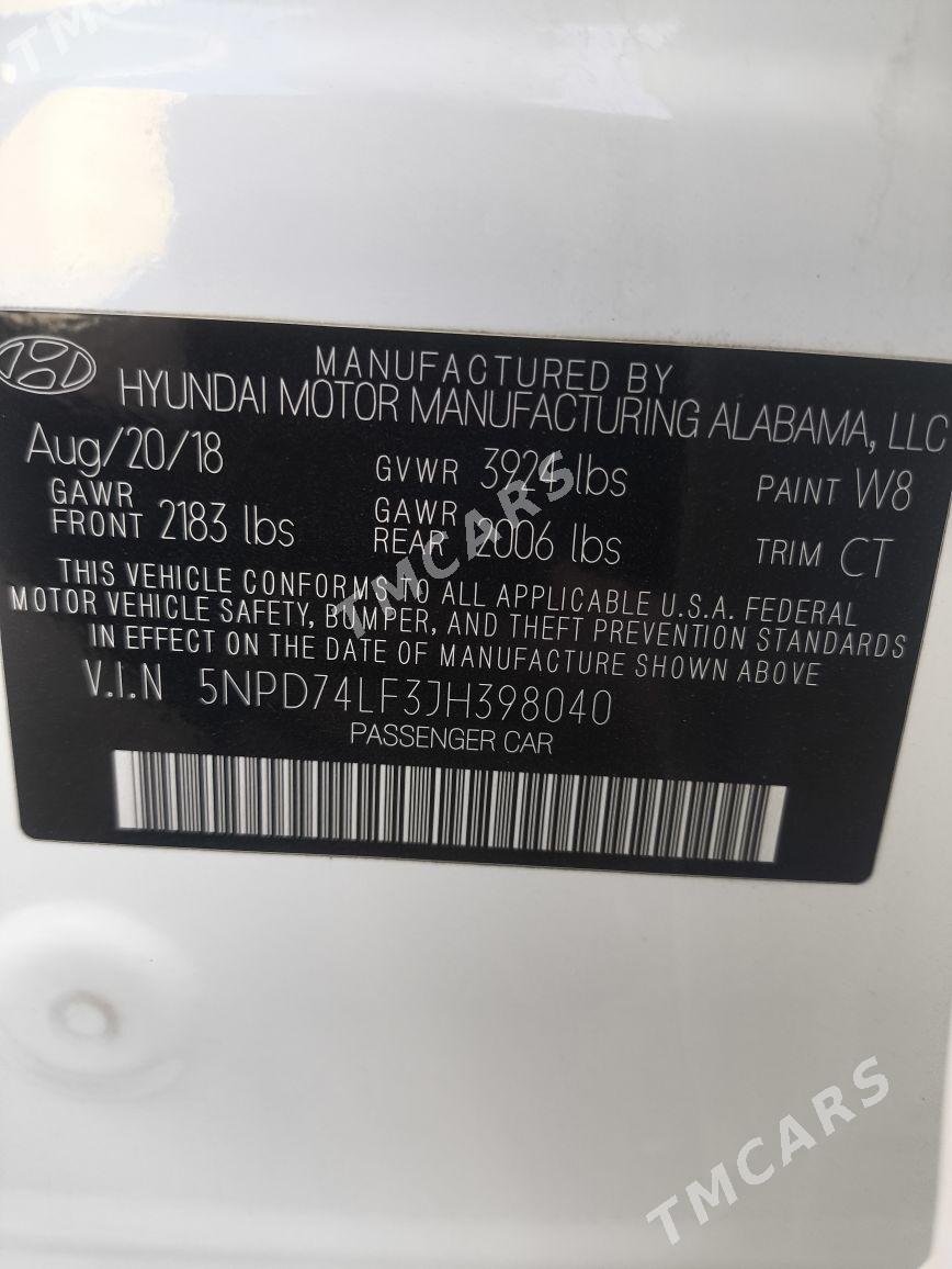Hyundai Elantra 2018 - 200 000 TMT - Aşgabat - img 6