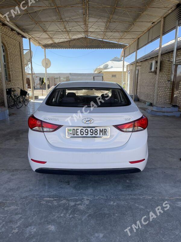 Hyundai Elantra 2014 - 145 000 TMT - Мары - img 2
