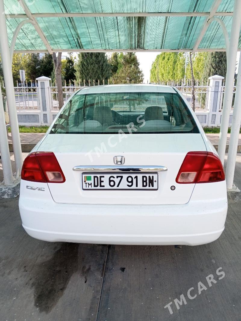 Honda Civic 2002 - 60 000 TMT - Türkmenbaşy - img 2