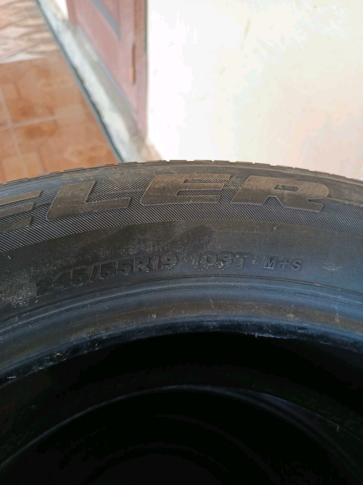 Bridgestone teker 245.55.19 300 TMT - Ашхабад - img 2
