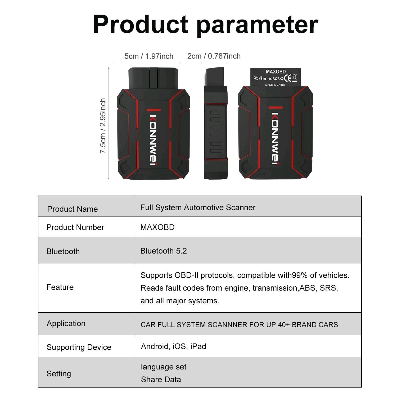 Diagnostika Obd2 MAXOBD 500 TMT - Ашхабад - img 6