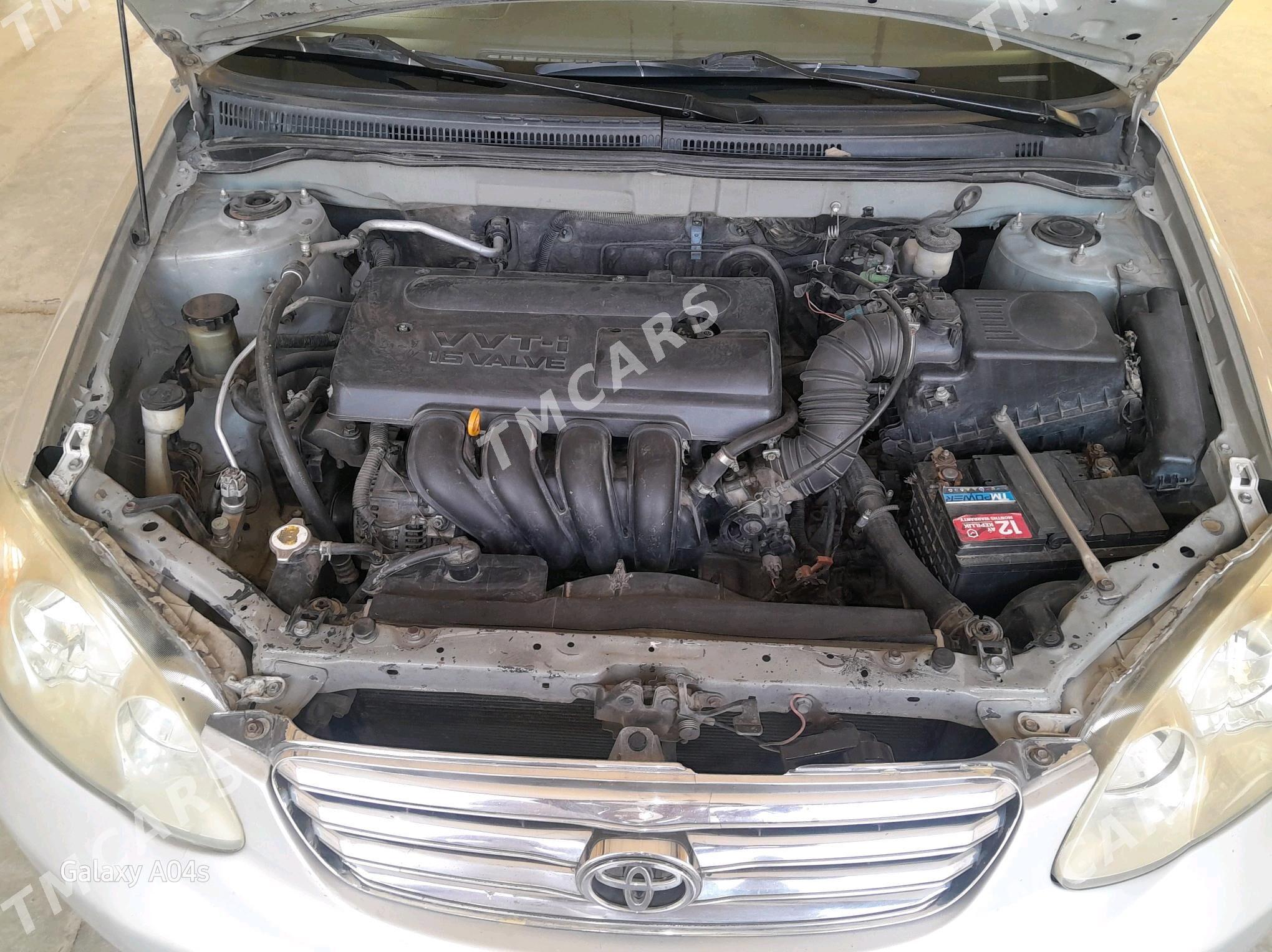 Toyota Corolla 2002 - 110 000 TMT - Мары - img 6