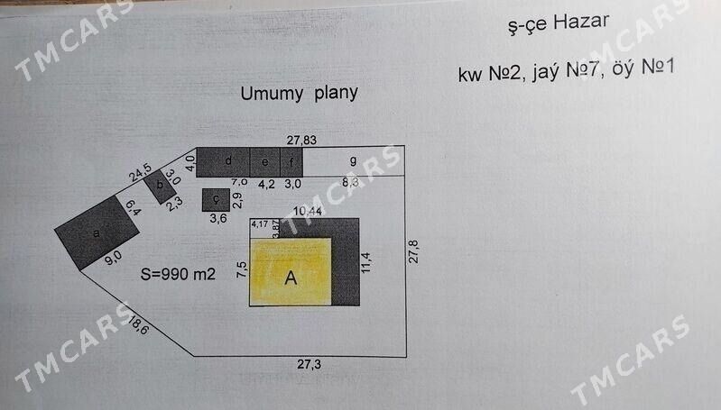 Продаю дом на 2 кв. ш.Хазар - Хазар - img 2