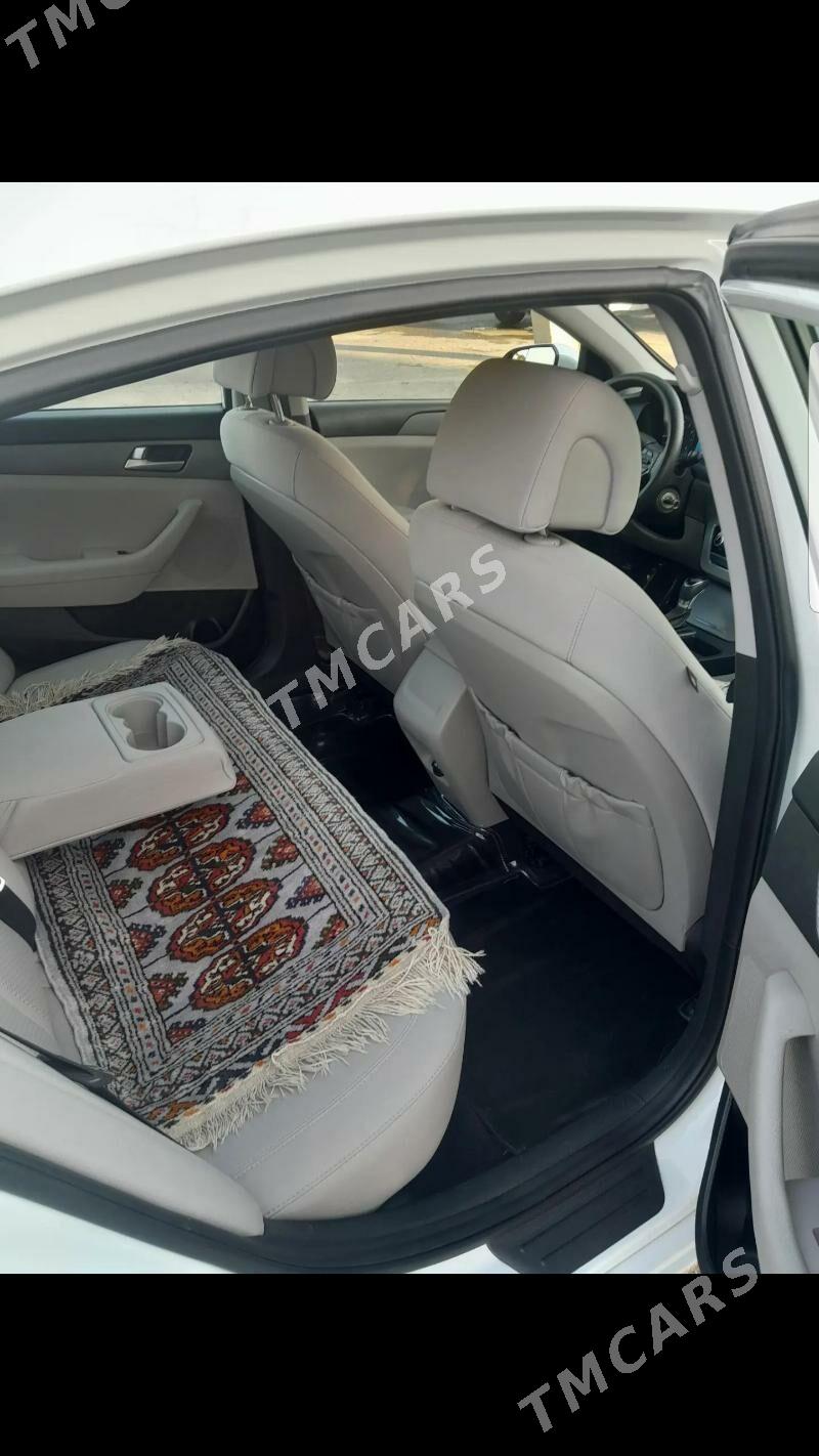 Hyundai Sonata 2017 - 190 000 TMT - Ak bugdaý etraby - img 2