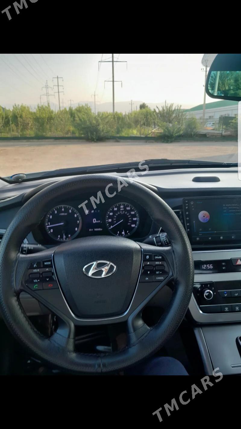 Hyundai Sonata 2017 - 190 000 TMT - Ak bugdaý etraby - img 5