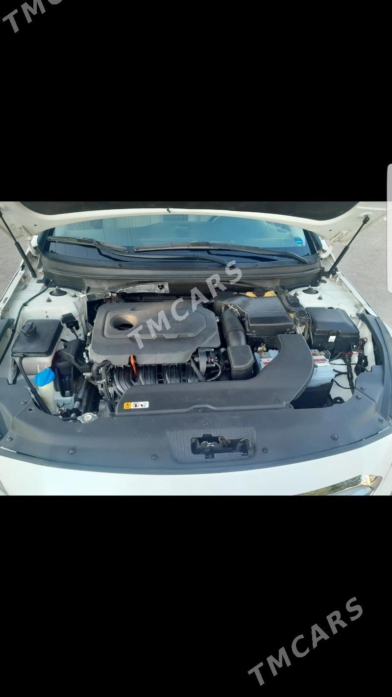 Hyundai Sonata 2017 - 190 000 TMT - Ak bugdaý etraby - img 7