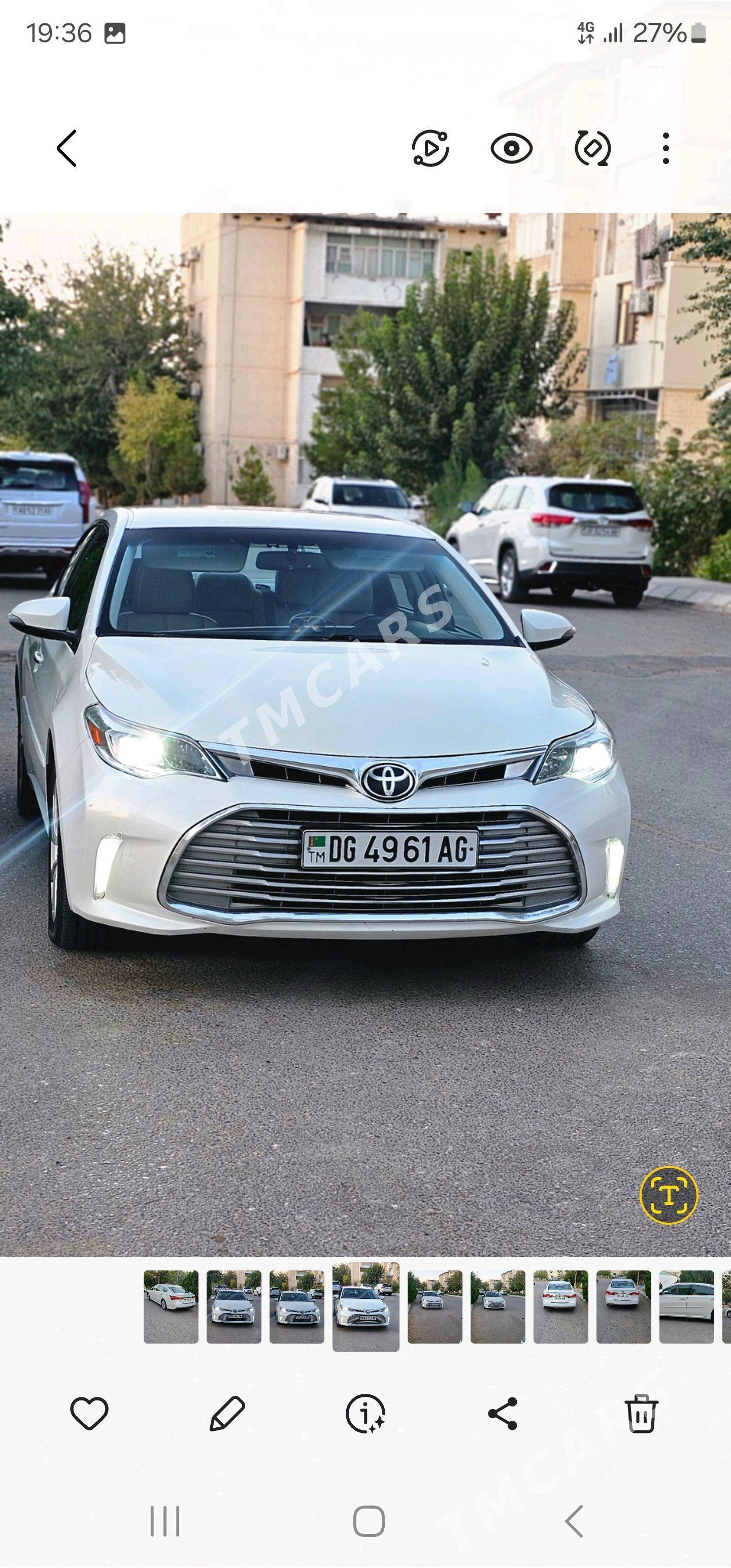Toyota Avalon 2017 - 320 000 TMT - Байрамали - img 4