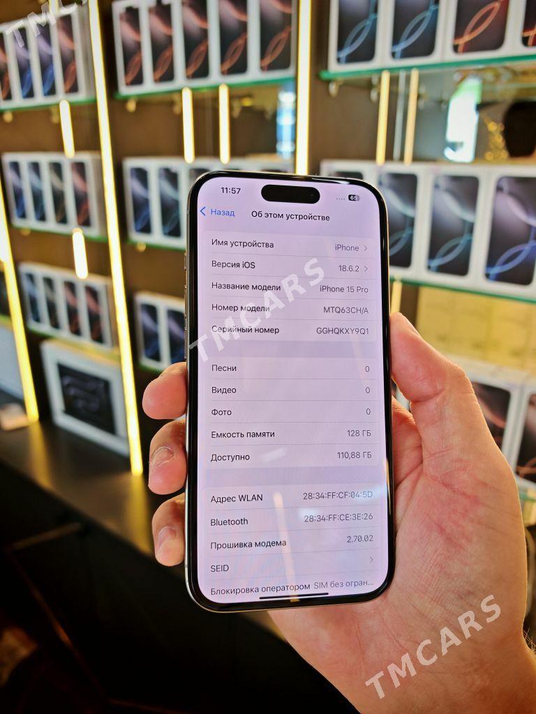 iPhone 15 Pro 128GB - Ашхабад - img 3